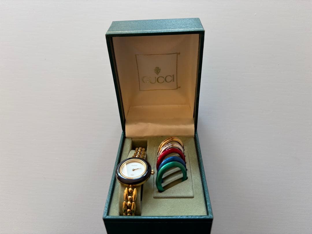 Gucci 時計 ゴールド バンドセット