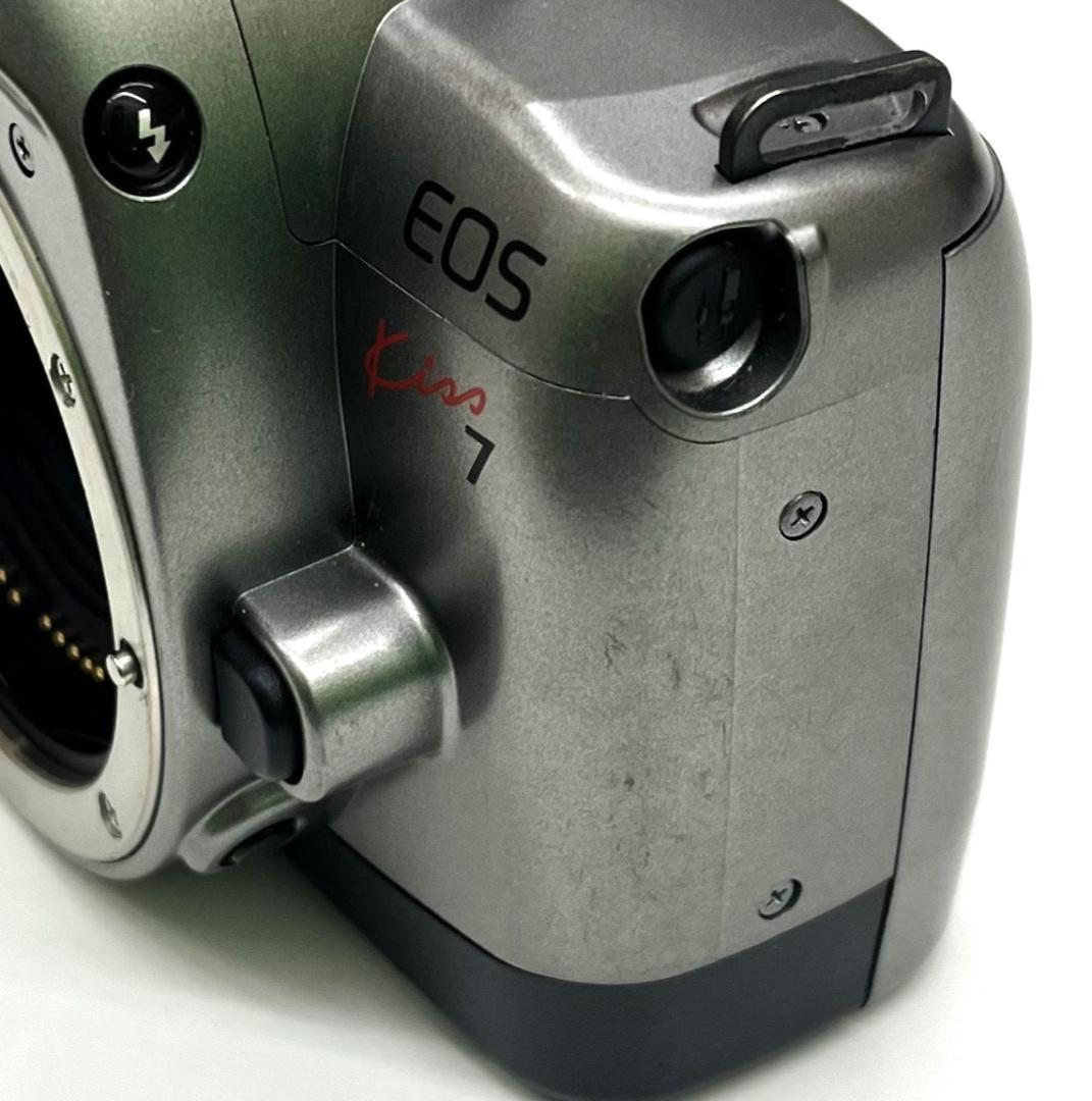 ★CANON キャノン EOS KISS7 ダブルズームレンズセット 現状品