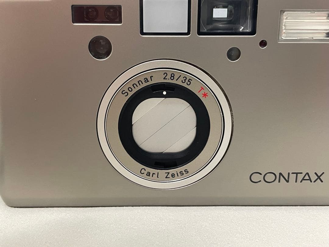 【中古/美品】CONTAX T3 データバック付 専用ケース/ストラップ付