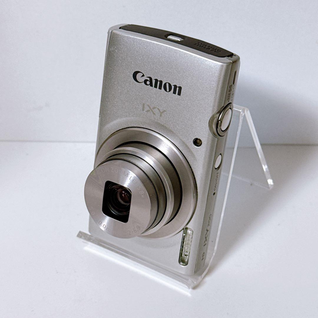 【美品】Canon キャノン コンパクトデジタルカメラ IXY 200 シルバー