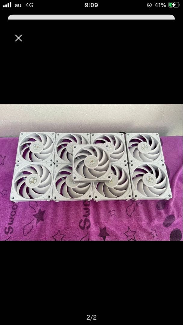 Lian Li UNI FAN P28 ホワイト ９個セット