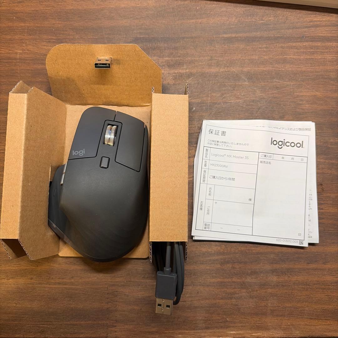 美品　Logitech MX Master 3 ワイヤレスマウス 本体