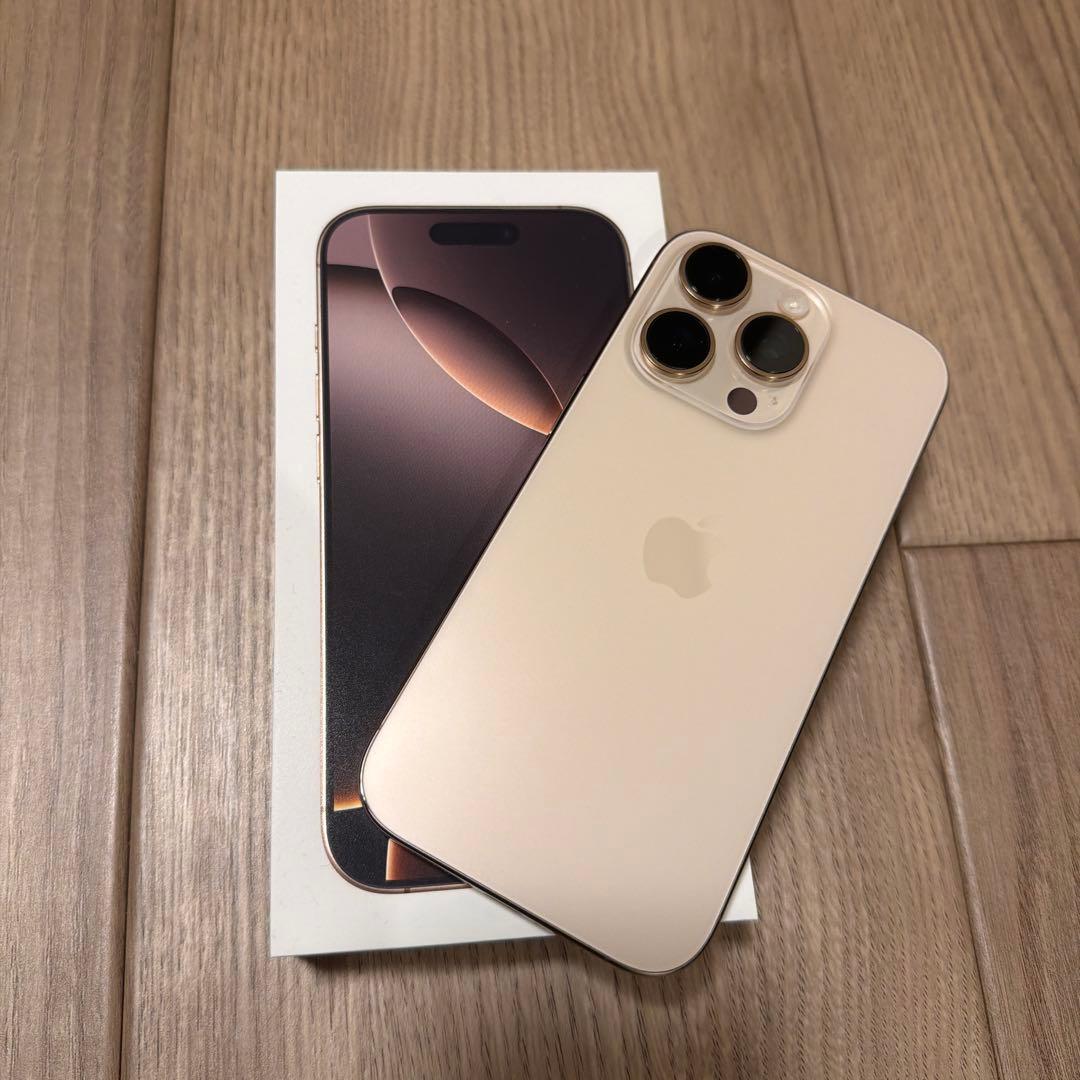 iPhone 16 Pro デザートチタニウム 128GB SIMフリー