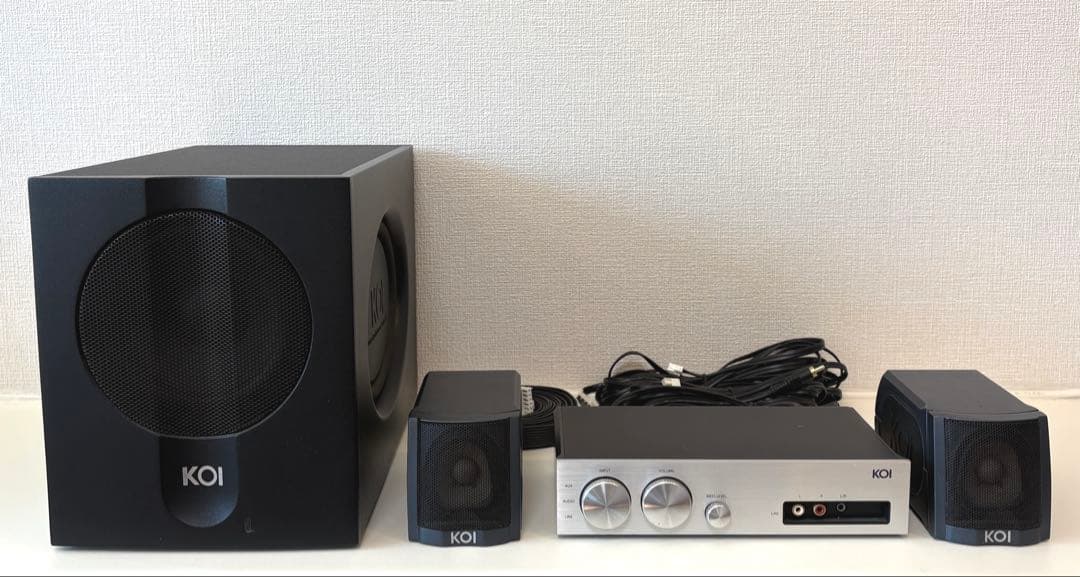 KOIパワードスピーカーシステム(動作確認済)