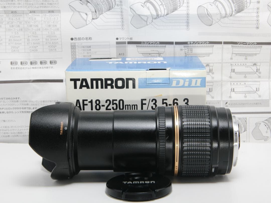 ❤超便利な1本♪TAMRON 18-250mm DiⅡ LD canon用❤