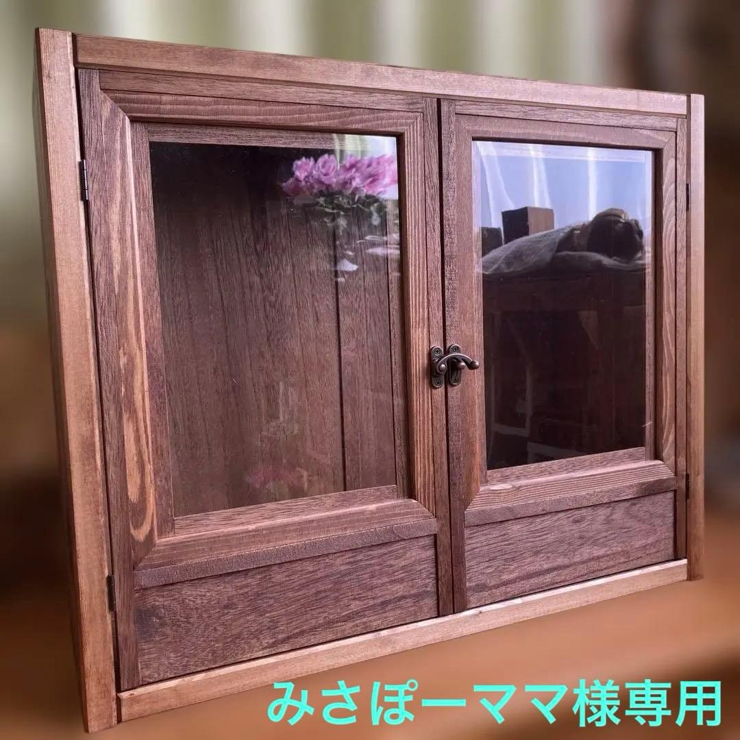 みさぽーママ　人形用木製収納ケース　ハンドメイド　アイシードール　ブライス