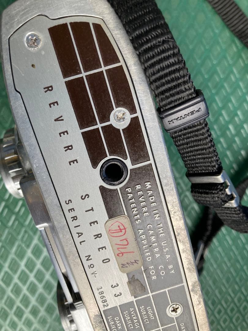 【ジャンク品】REVERE STEREO（リベレステレオ）33 フィルムカメラ