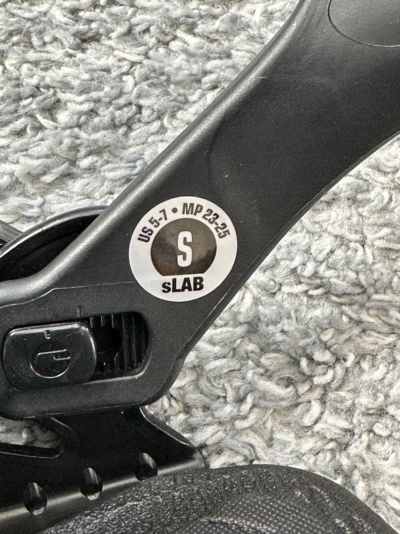 SP スノーボード バインディング ブラック　Sサイズ