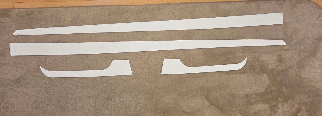 17スーパーグレート等　ハイルーフライン&寝台アッパーモール　鏡面ステンレス