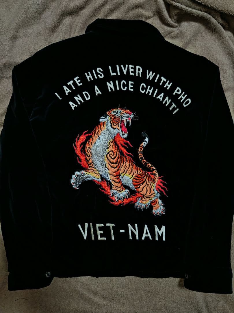 WACKO MARIA 日本製別珍虎限定 スカジャン vintage ベトジャン