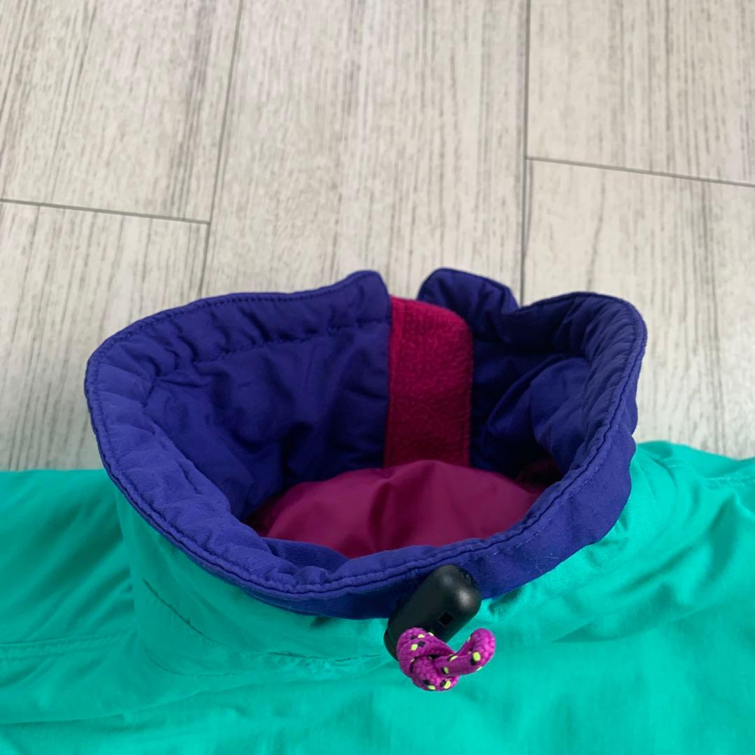 90s フォールラインインサレーテッド　M〜Lサイズ相当　エメラルドグリーン