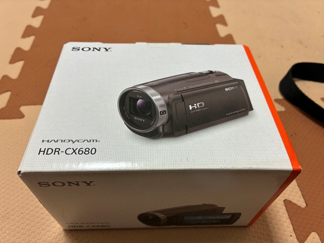 M*T様 SONY HDR-CX680 ビデオカメラ 本体（バッグ、予備バッテリ