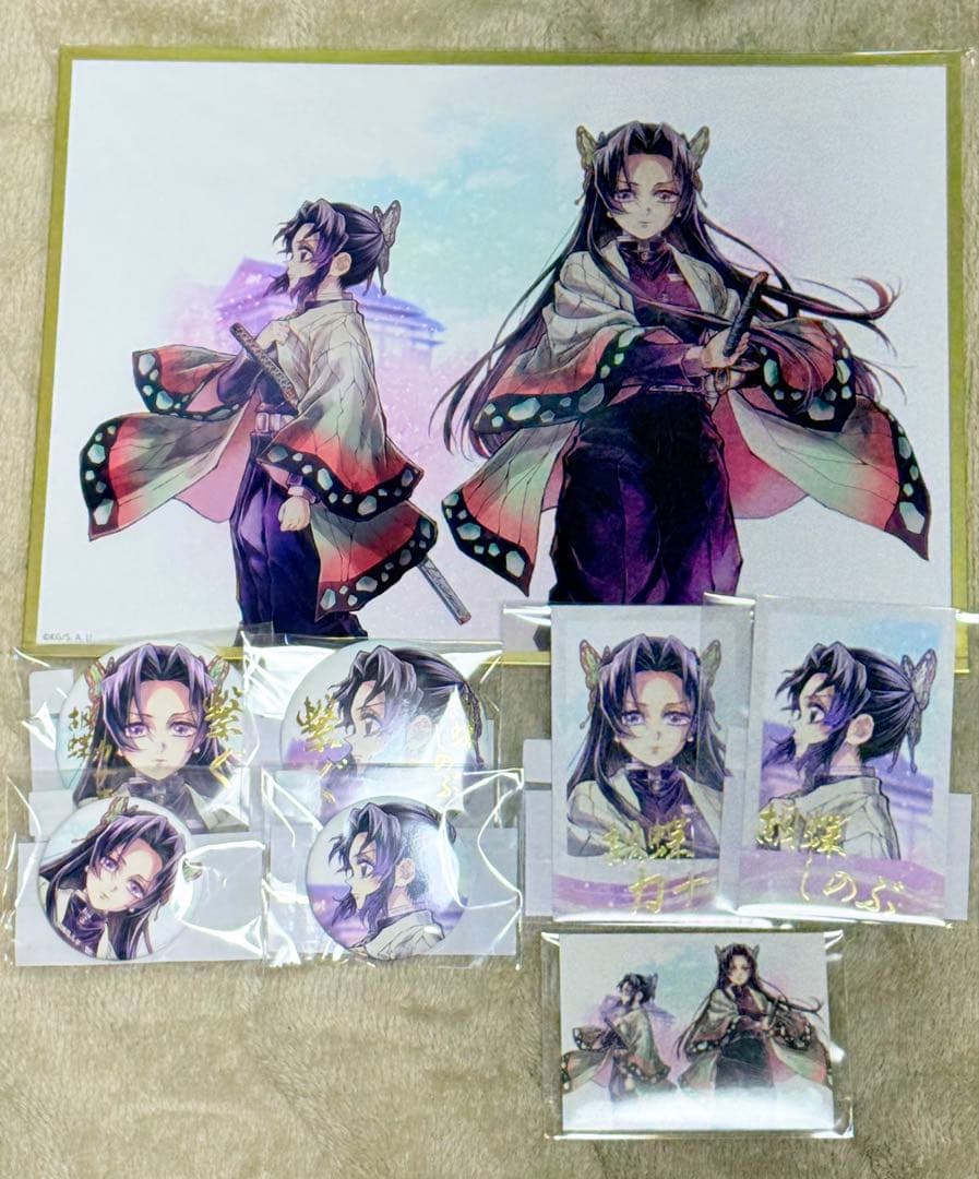 鬼滅の刃 WEBSHOPくじ 繋ぐ しのぶとカナエ セット