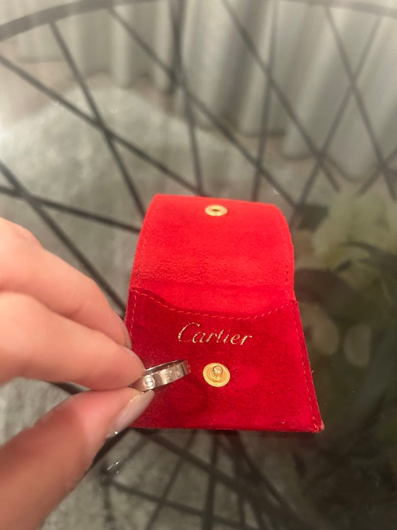 【N】Cartier カルティエ　ラブリング10号【訳アリ】