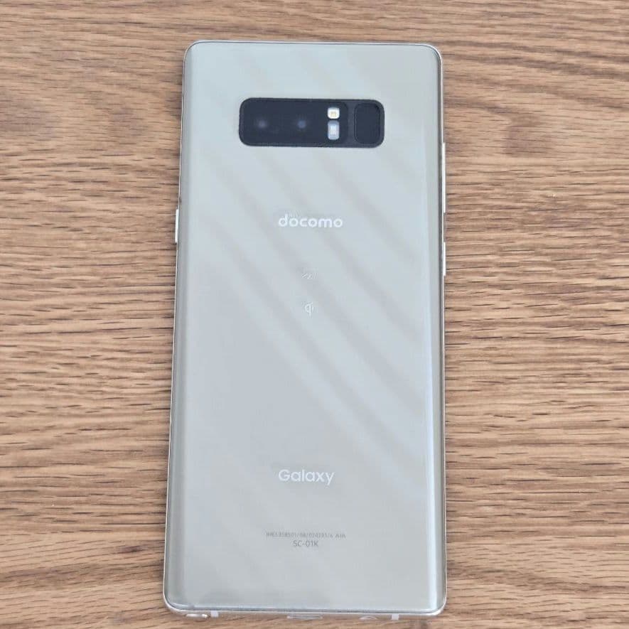 docomo SC-01K（Galaxy Note8） メープルゴールド