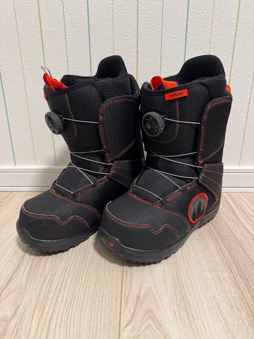 ☆美品☆ BURTON Kids ブーツ Zipline BOA 23cm