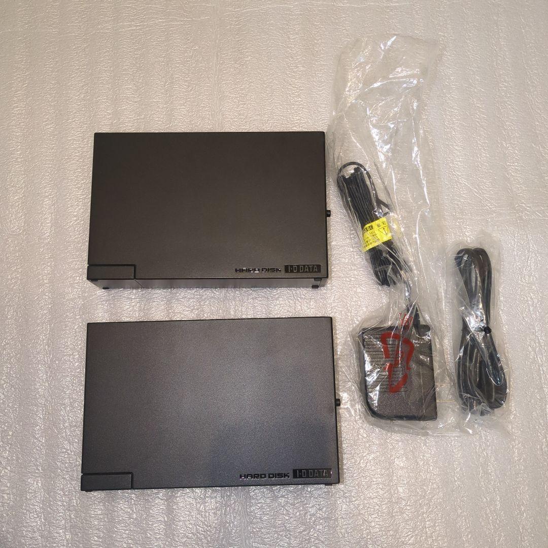 【ぱかやん】I-O DETA製 外付けハードディスク 3TB×2台 6TB