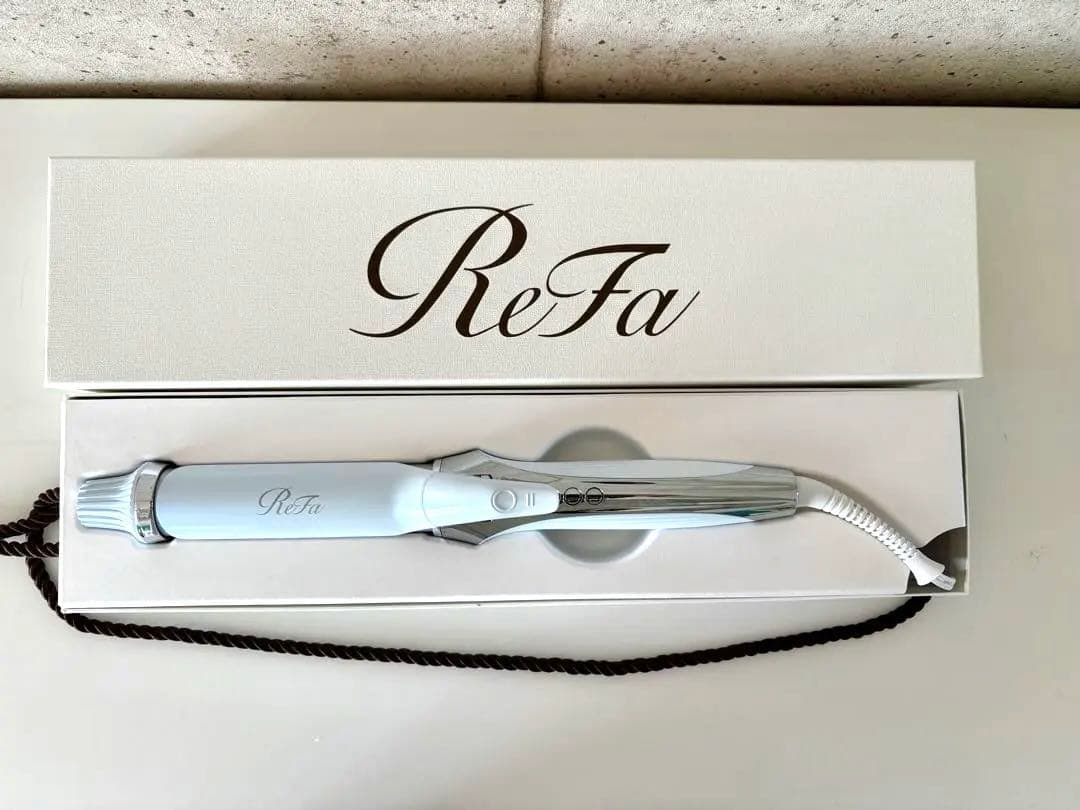【美品】ReFaカールアイロンプロ32㎜RE-AW-02A 2023年正規保証付