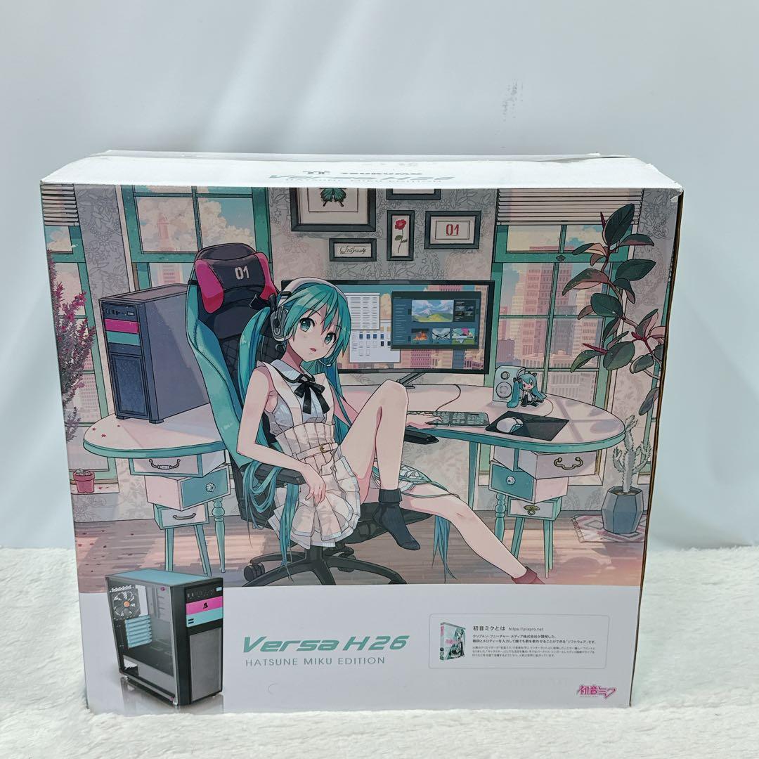 初音ミクPCケース Versa H26 HATSUNE MIKU EDITION