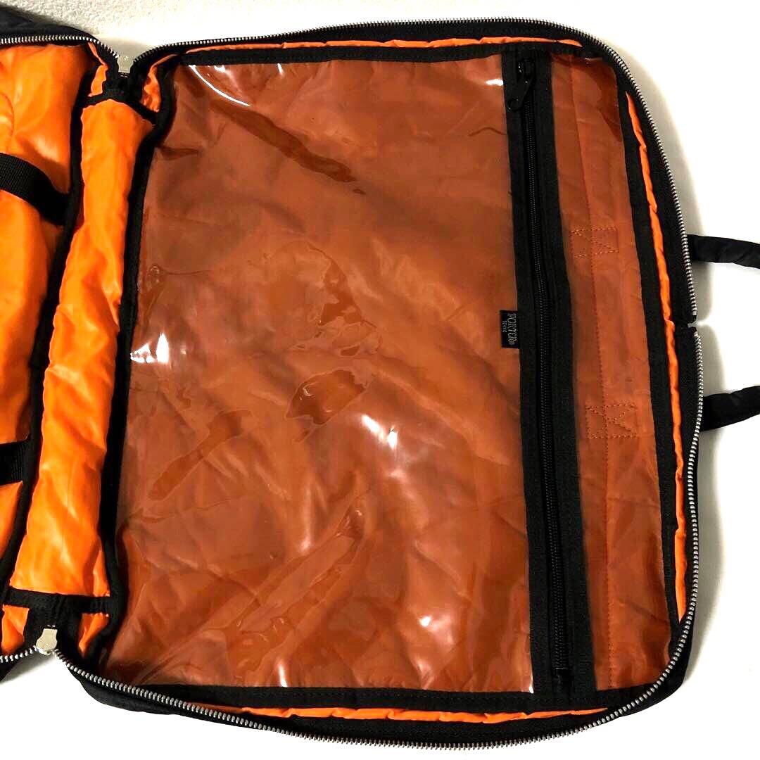 超美品✨廃盤 ポーター タンカー オーバーナイト 2way 2層 ブラック