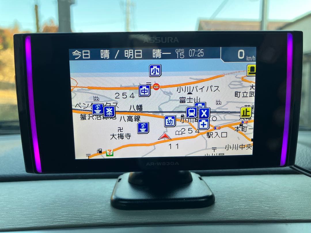 セルスター ASSURA AR-W83GA GPS内蔵レーダー探知機 作動OK！