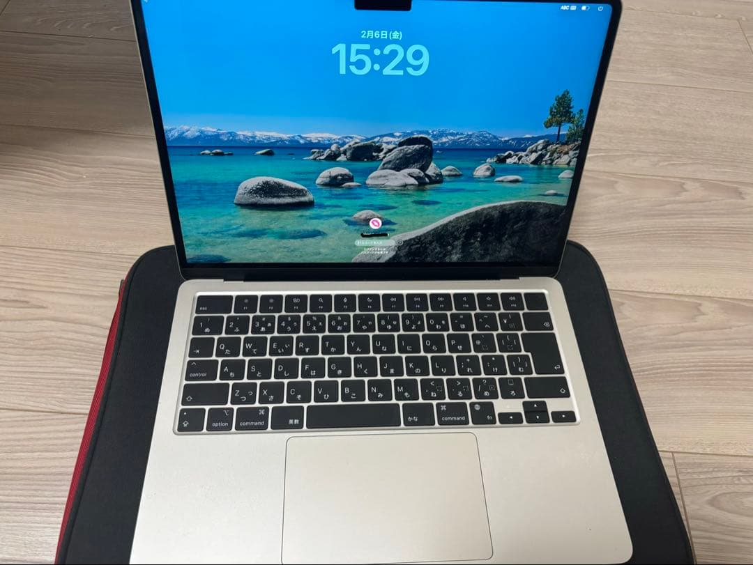 【超美品】Apple MacBook Air M2チップ バッテリ容量100%