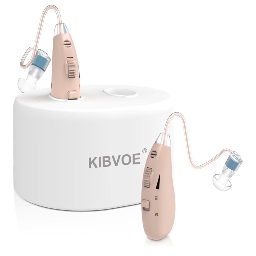 KIBVOE 集音器 高齢者向け 充電式 2個セット