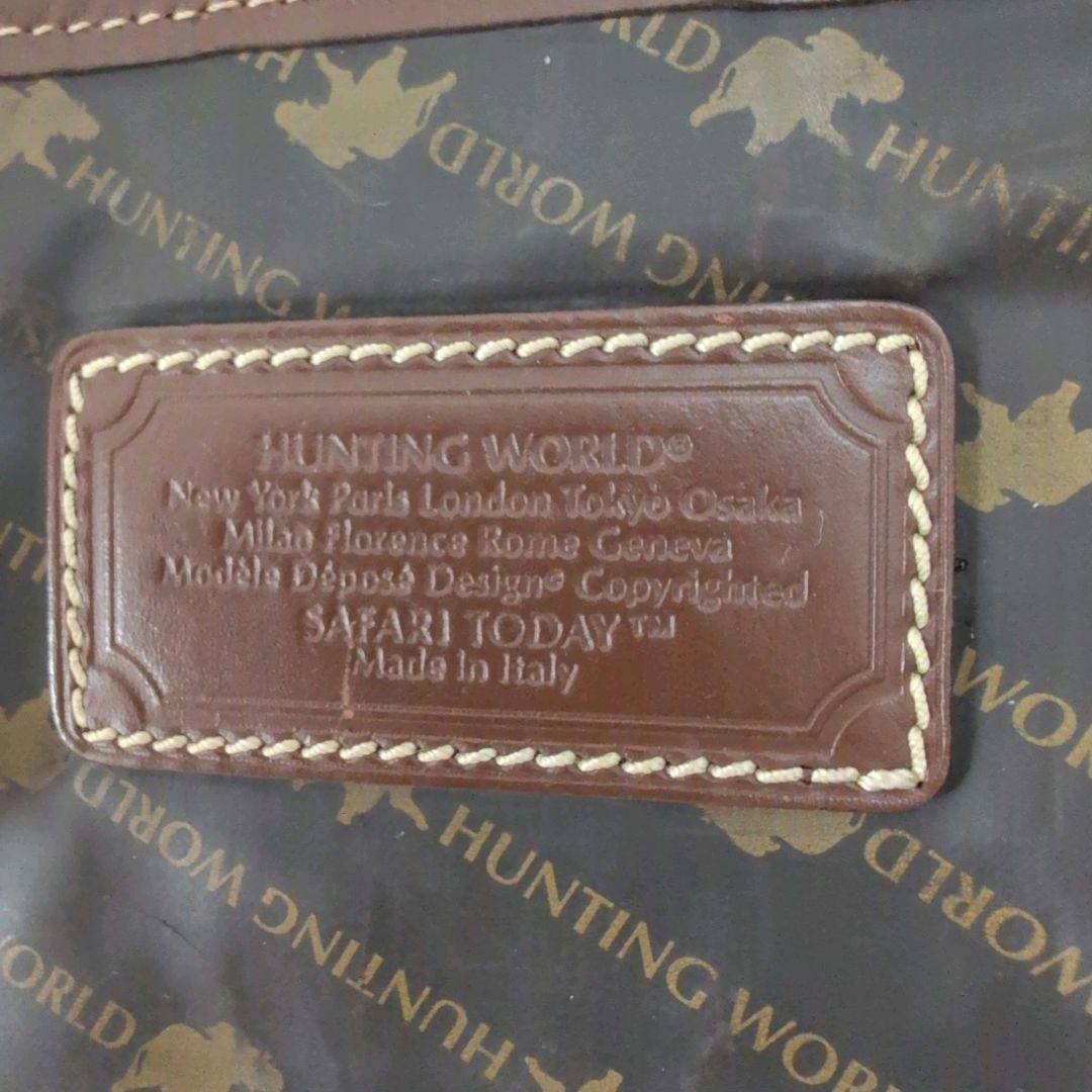 美品 A4可✨️ハンティングワールド サファリトゥデイ メッセンジャーバッグ
