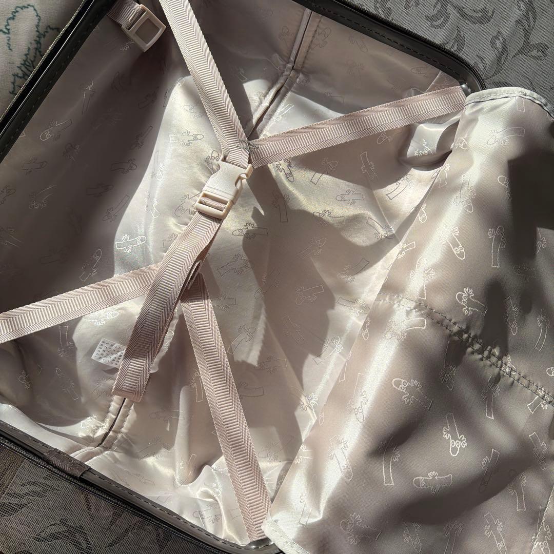 新品 リトルミィ（ドット 赤）スーツケース S 36L ムーミン