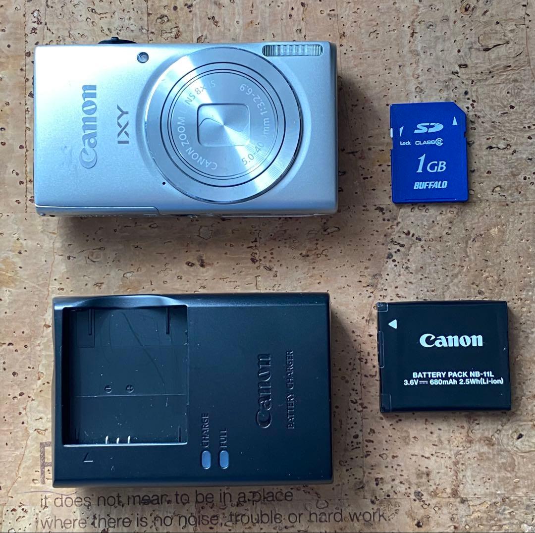 キヤノン IXY90F【純正バッテリー、充電器付き】