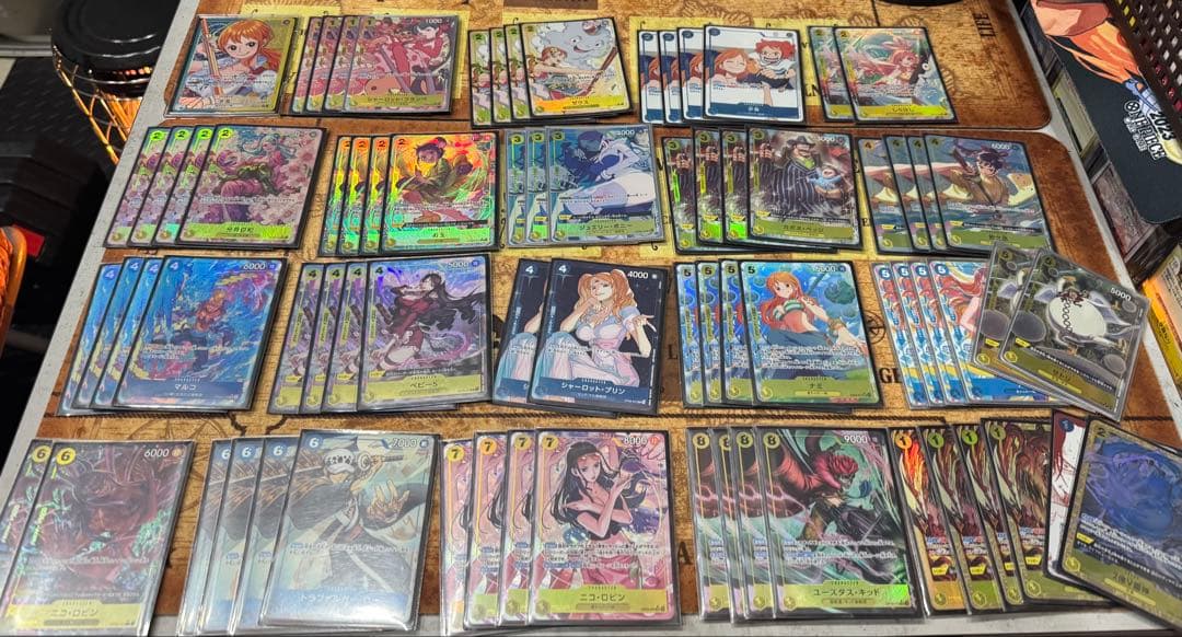 ワンピースカード　青黄ナミ　パラレル多数セット