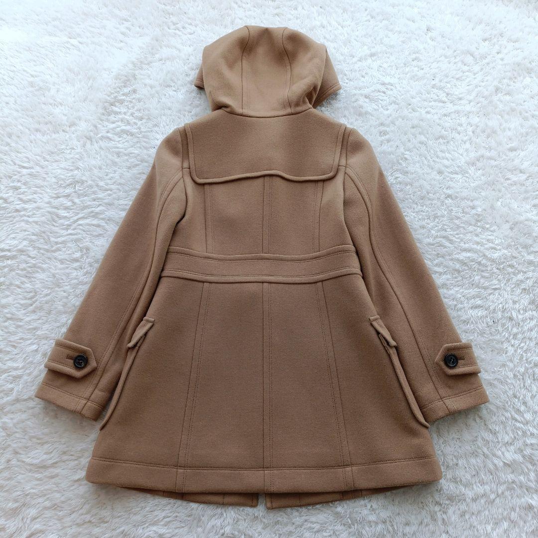 【美品】バーバリーブルーレーベル　ダッフルコート　Aライン　ノバチェック　M