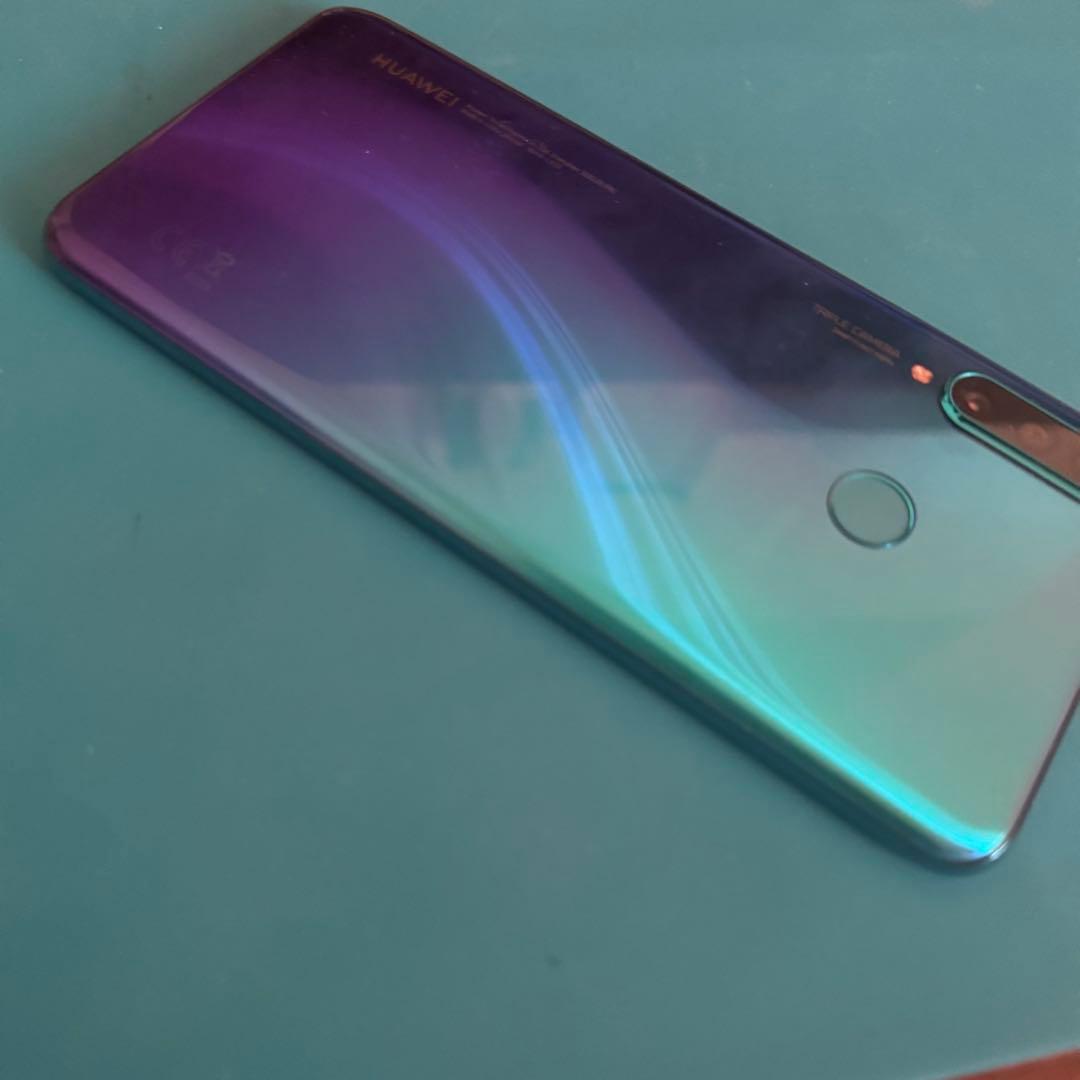 かなり綺麗　HUAWEI P30 Lite ブルー 本体