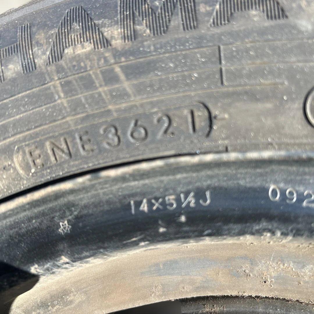 ホンダ フィット 純正 14インチ 21年製 スタッドレス 175/65R14