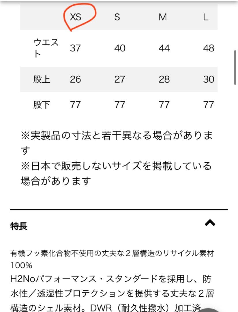 Patagonia メンズ・パウダー・タウン・パンツ（ショート）XS