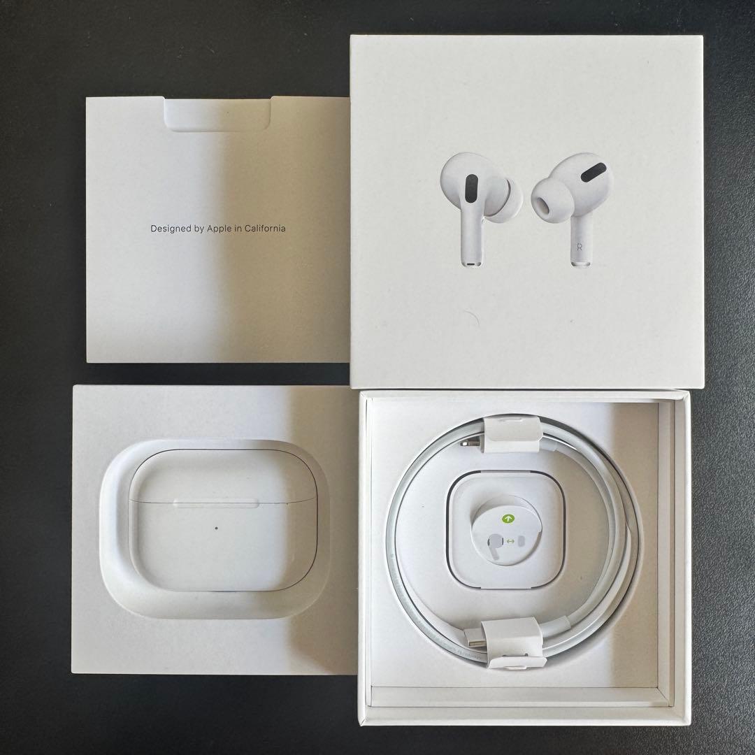 【付属品つき】AirPods pro 第一世代 充電ケース付き