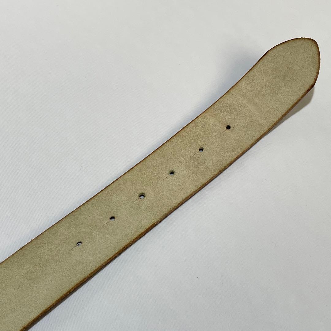 フェリージ Felisi ブラスバックル×レザーベルト イタリア製 試着のみ