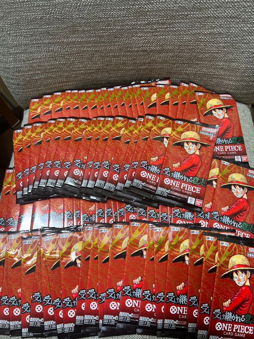 ワンピースカード　受け継がれる意志　未開封76パック