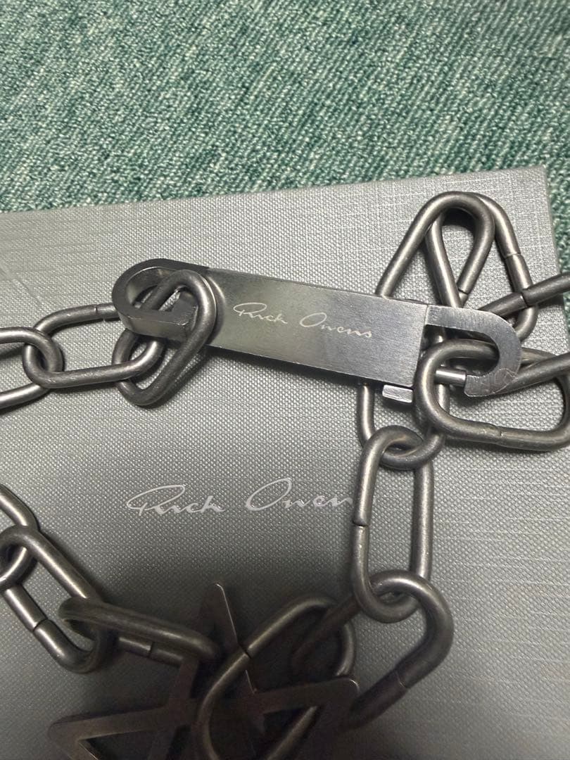 Rick Owens SS20 Pentagram Choker ネックレス