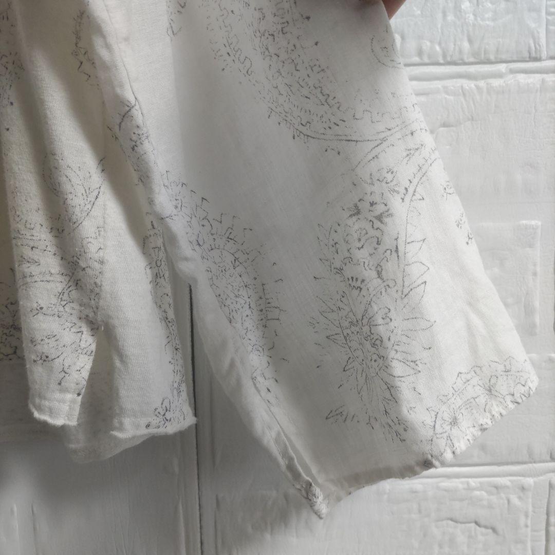 KAPITAL　キャピタル　刺繍　シャツ　 カットソー 　ペイズリー　トップス