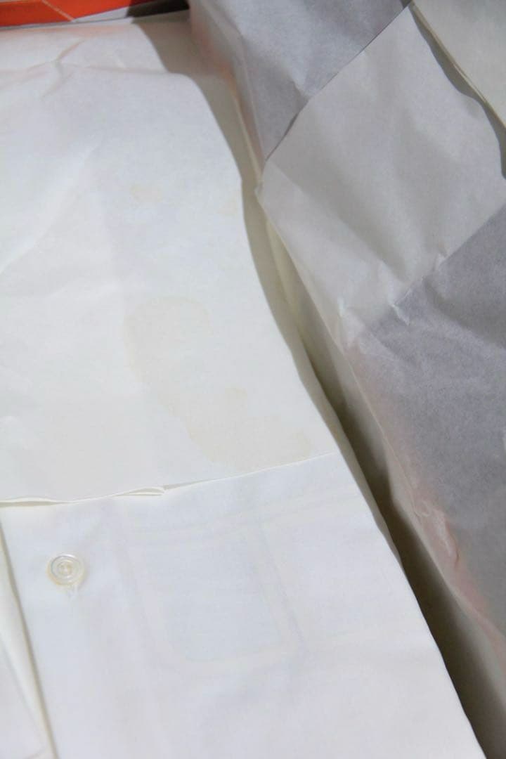 ホワイトドレスシャツ サイズ40 コットン