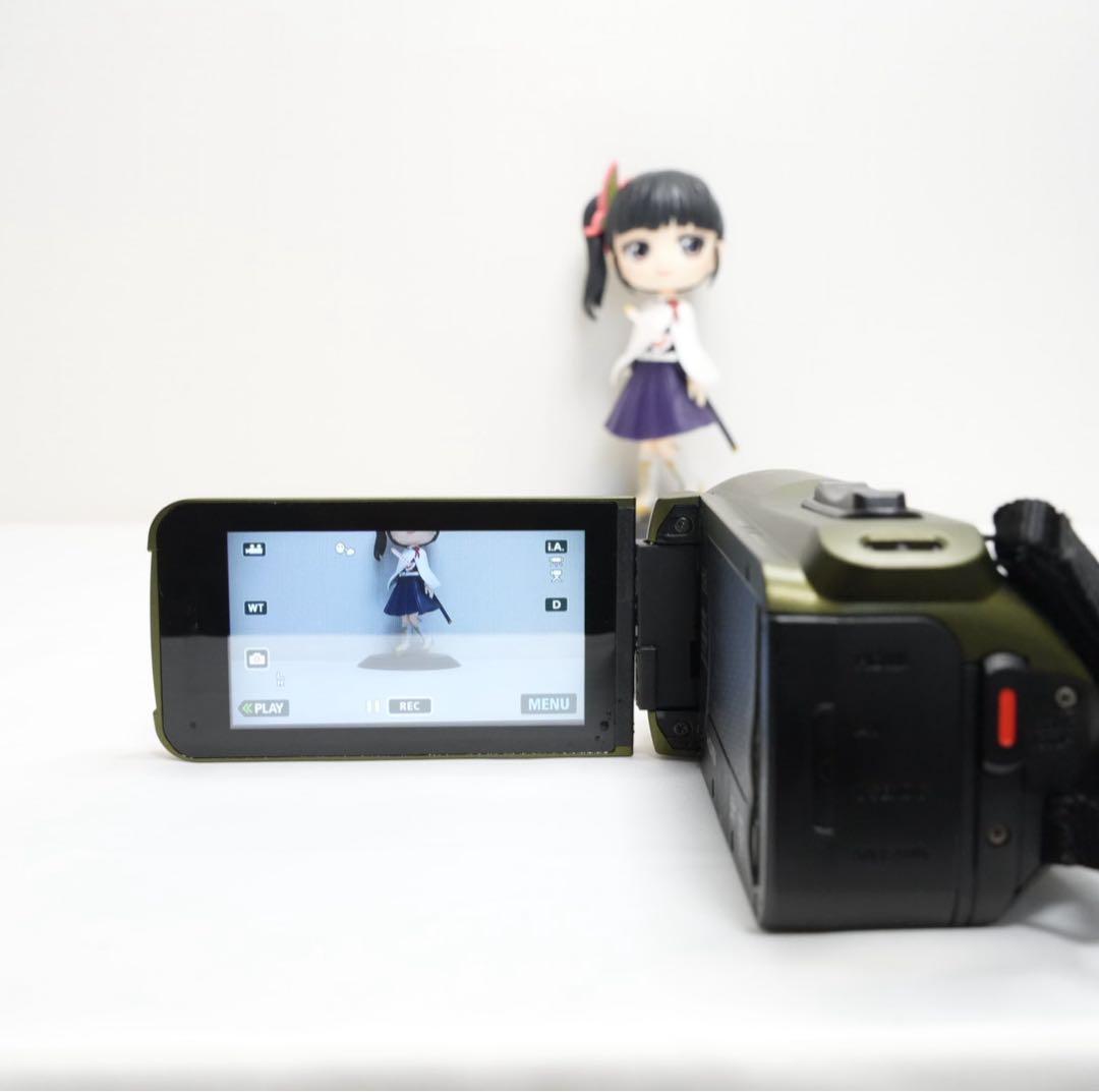 【良品】JVC Everio R／エブリオR GZ-R470-G 防水防塵