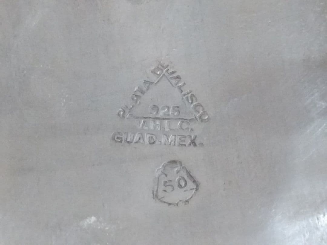 メキシコ スターリングシルバー925 ベルトバック54g