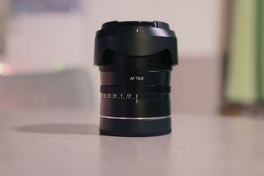 TTArtisan AF 75/2 nikon Zマウント用 単焦点レンズ