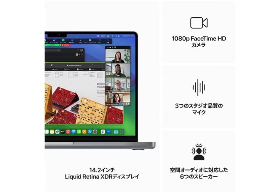 (新品)MacBook Pro 14インチM3 1TB 2025/3月購入