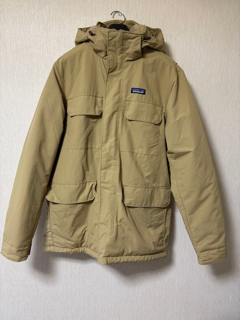 patagonia フリースライニング マウンテンパーカー M ベージュ