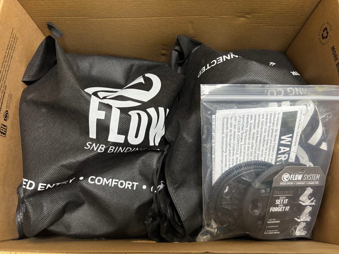 【値下げ】FLOW バインディング FUSE FUSION Lサイズ