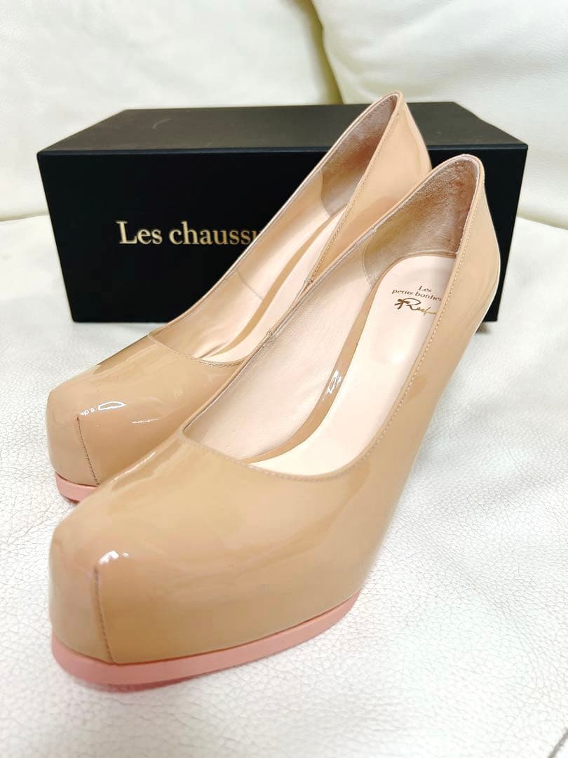 【新品半額以下】MAISON DE REEFURパンプス ベージュ 卒業入学就職