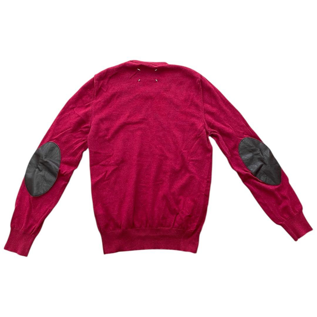 【nijiro】Maison Margiela エルボーパッチニット