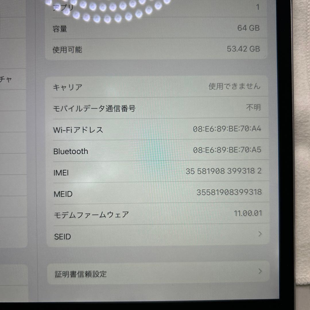 バイク　Apple iPad Pro 10.5 インチ (第１世代)